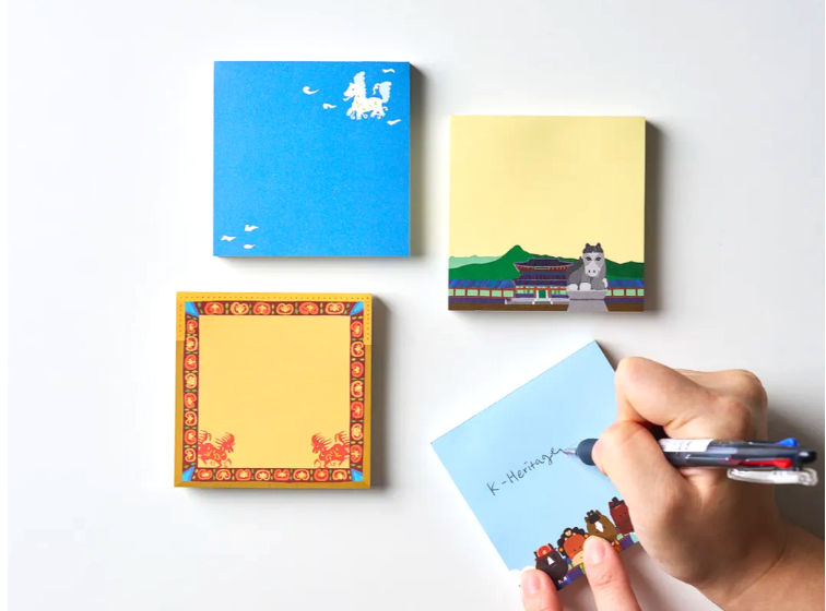 붉은 말의 해 떡메모지